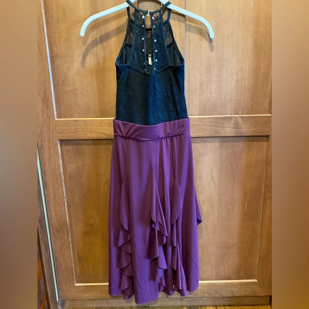 Purple/Black Weissman Dance Costume Dress
